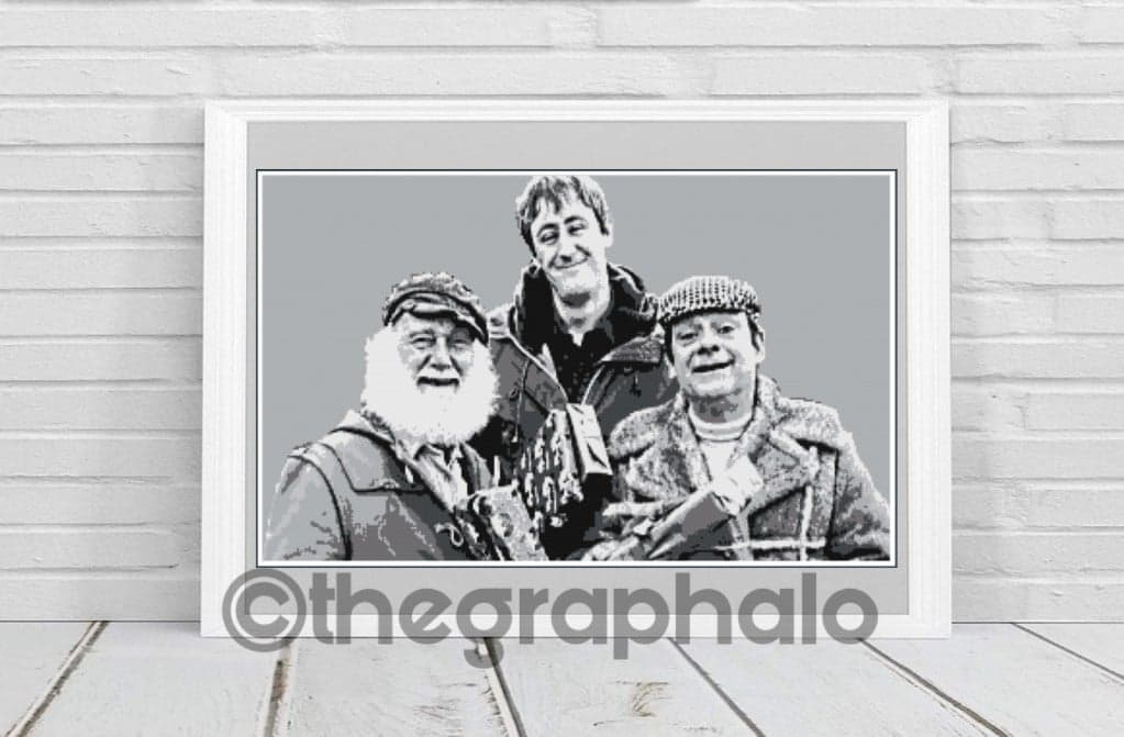 Only Fools and Horses Crochet Graphghan Photoghan