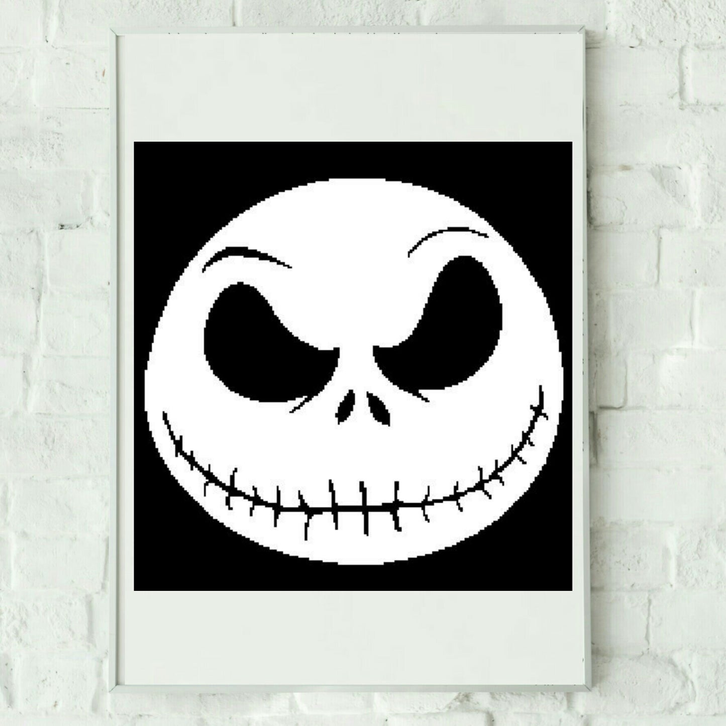 Jack Skellington Graphhghan Crochet Pattern