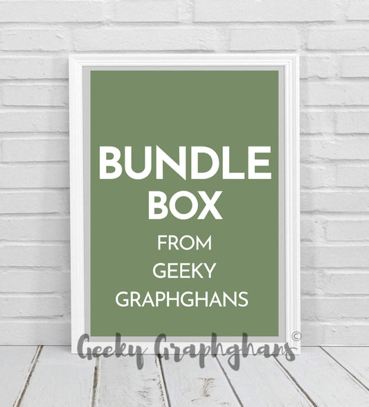 Bundle Box #5 From Geeky Graphghans