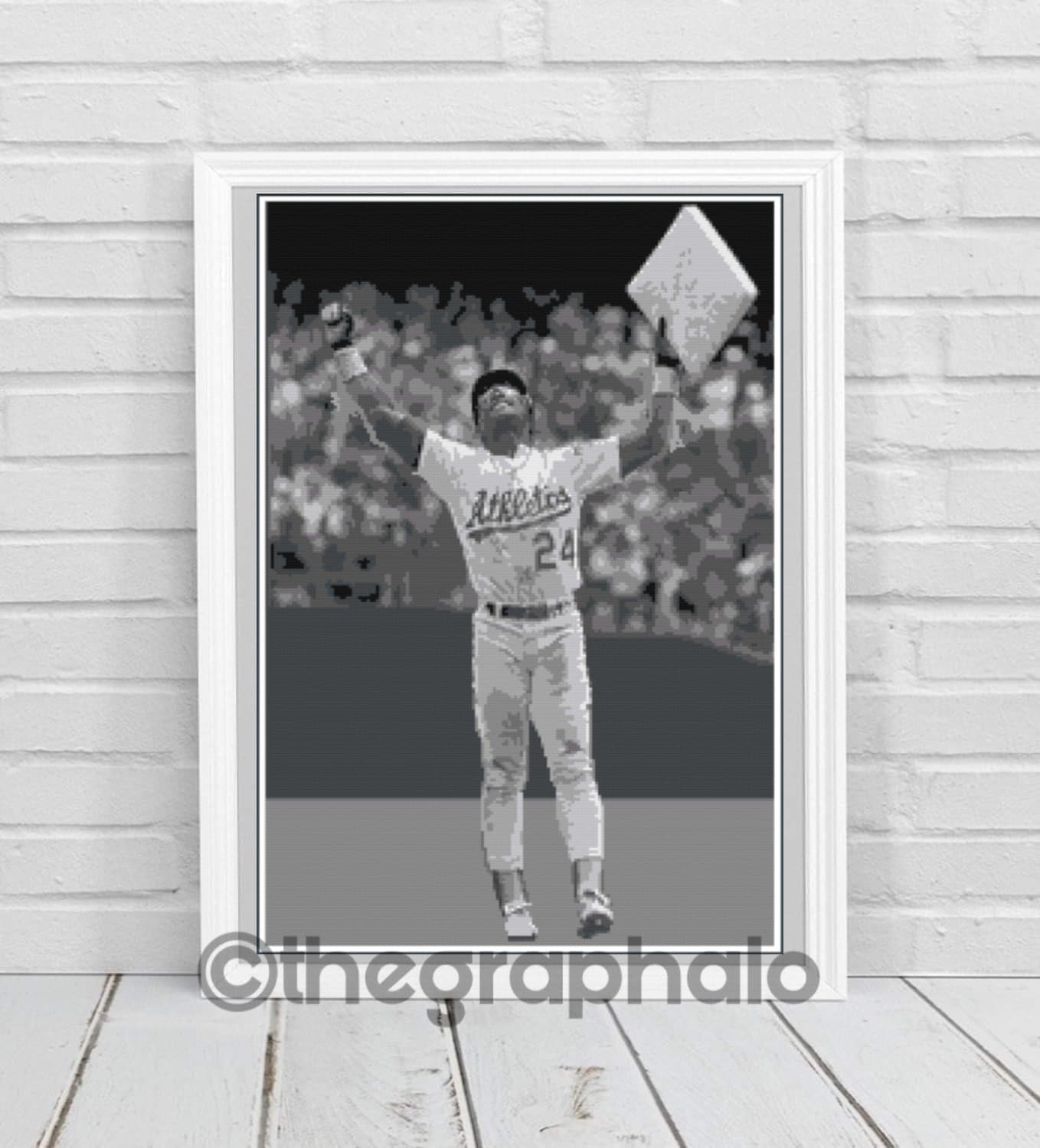Rickey Henderson Crochet Photoghan Pattern