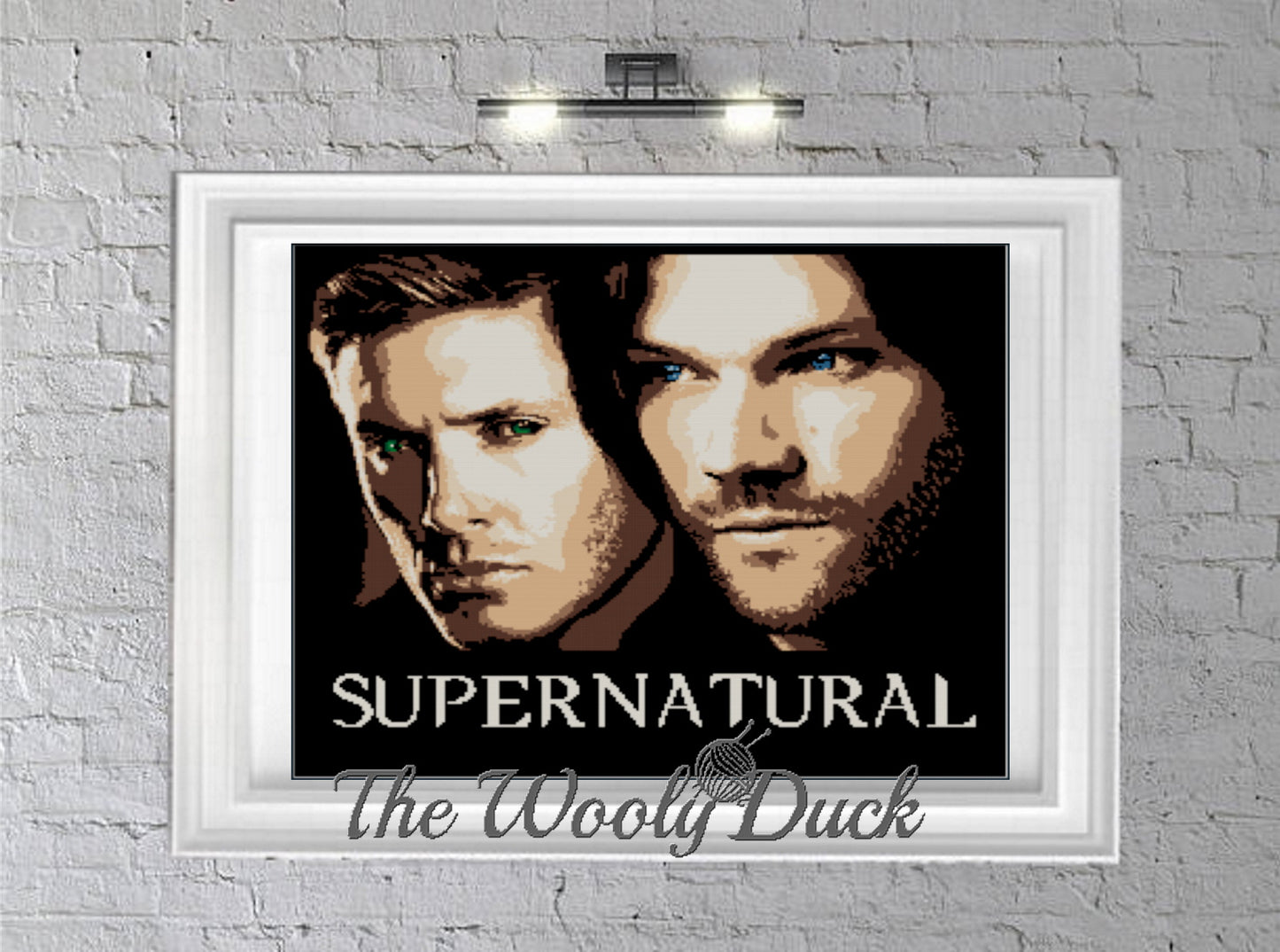 Cross Stitch Supernatural Pattern