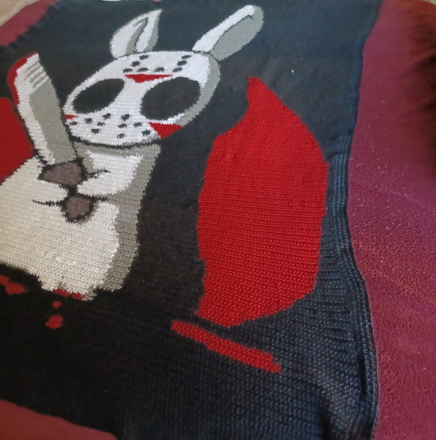 Bad Bunny: Killer Bunny Crochet Graphghan Pattern