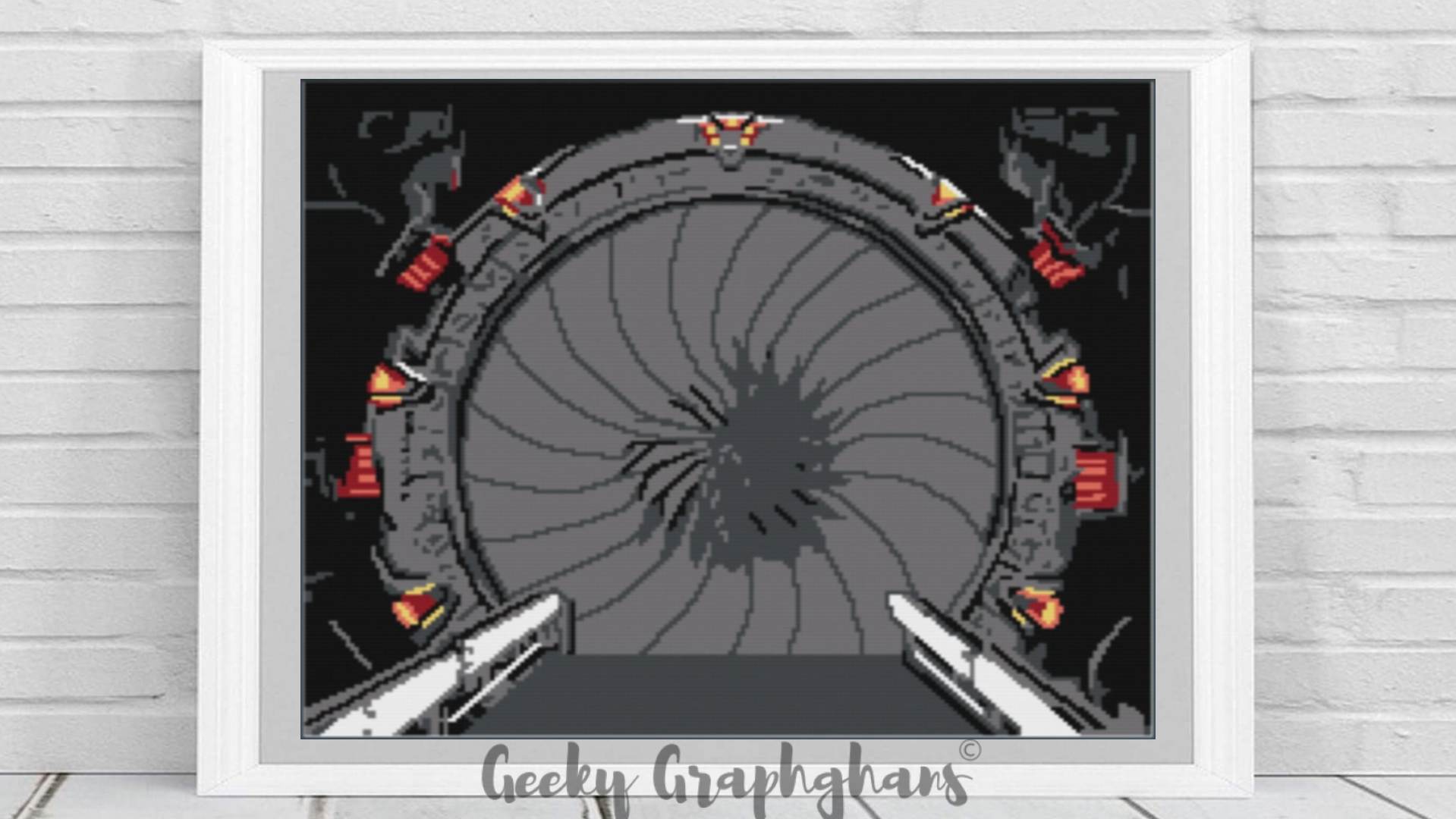 Stargate Crochet Graphghan Pattern – Geeky Graphghans