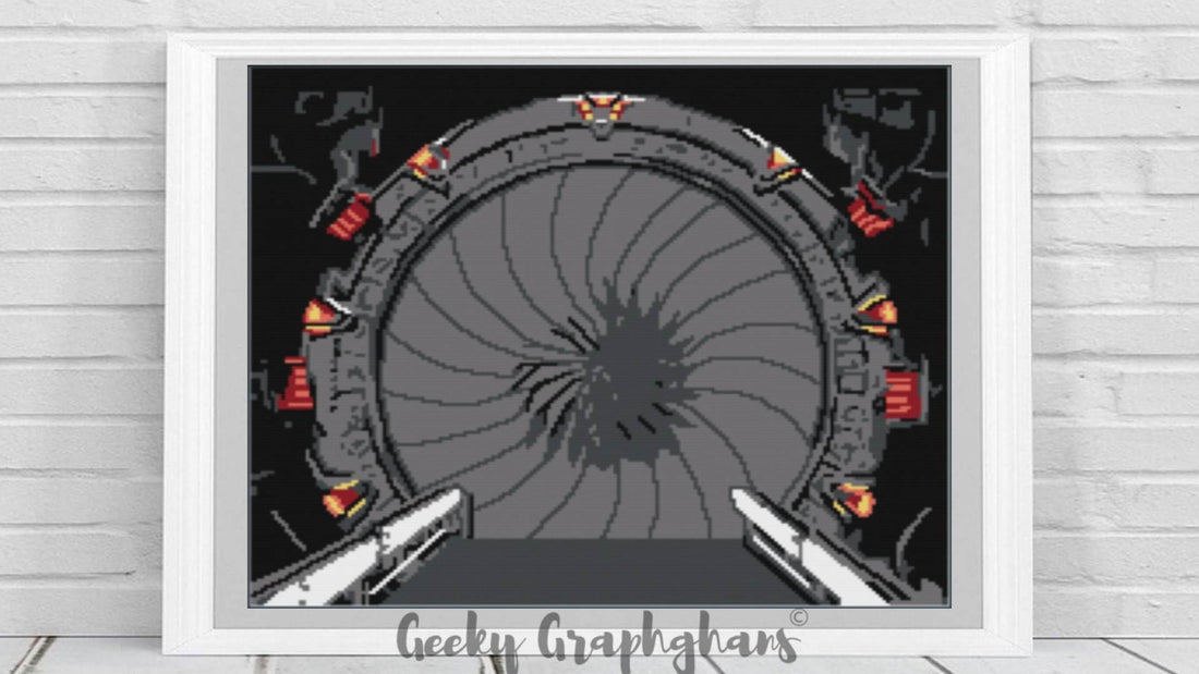 Stargate Crochet Graphghan Pattern – Geeky Graphghans