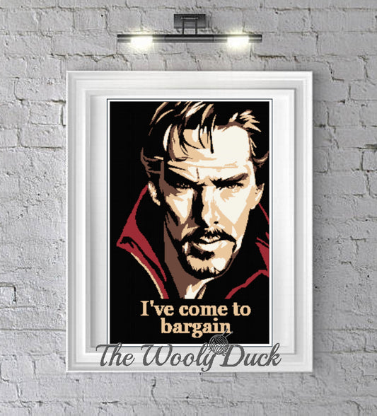 Doctor Strange Inspired Crochet Graphghan Pattern
