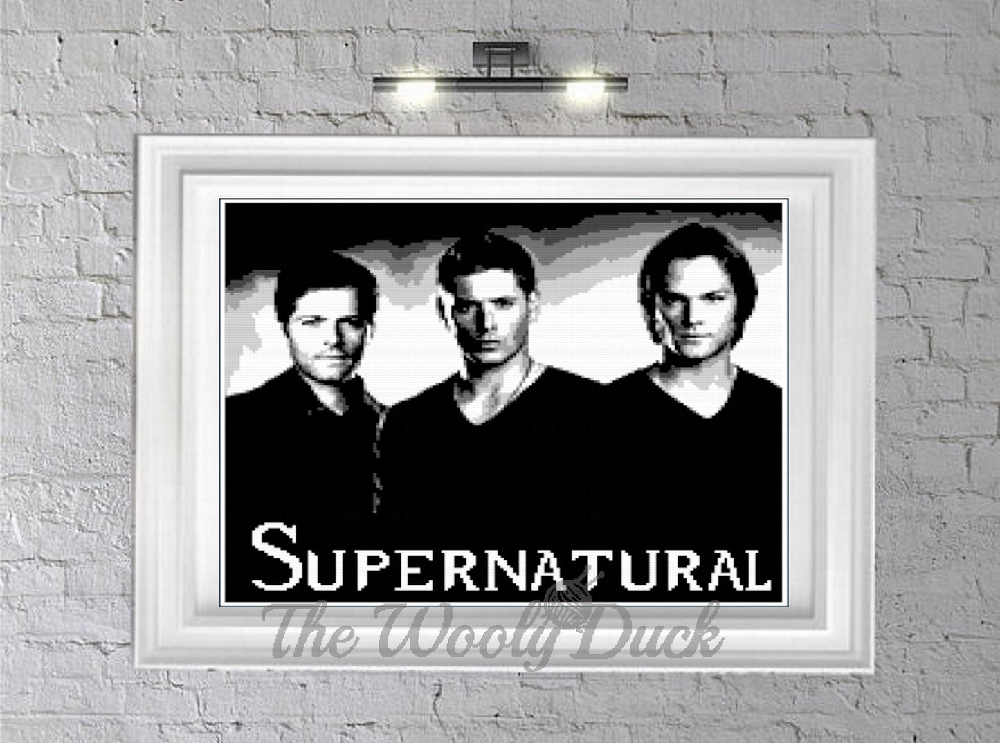 Supernatural Trio Crochet Graphghan Pattern