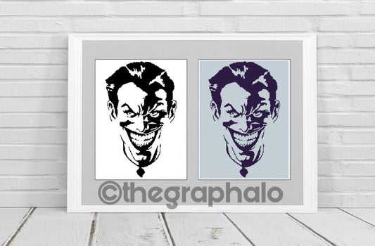 The Joker Crochet Graphghan Pattern