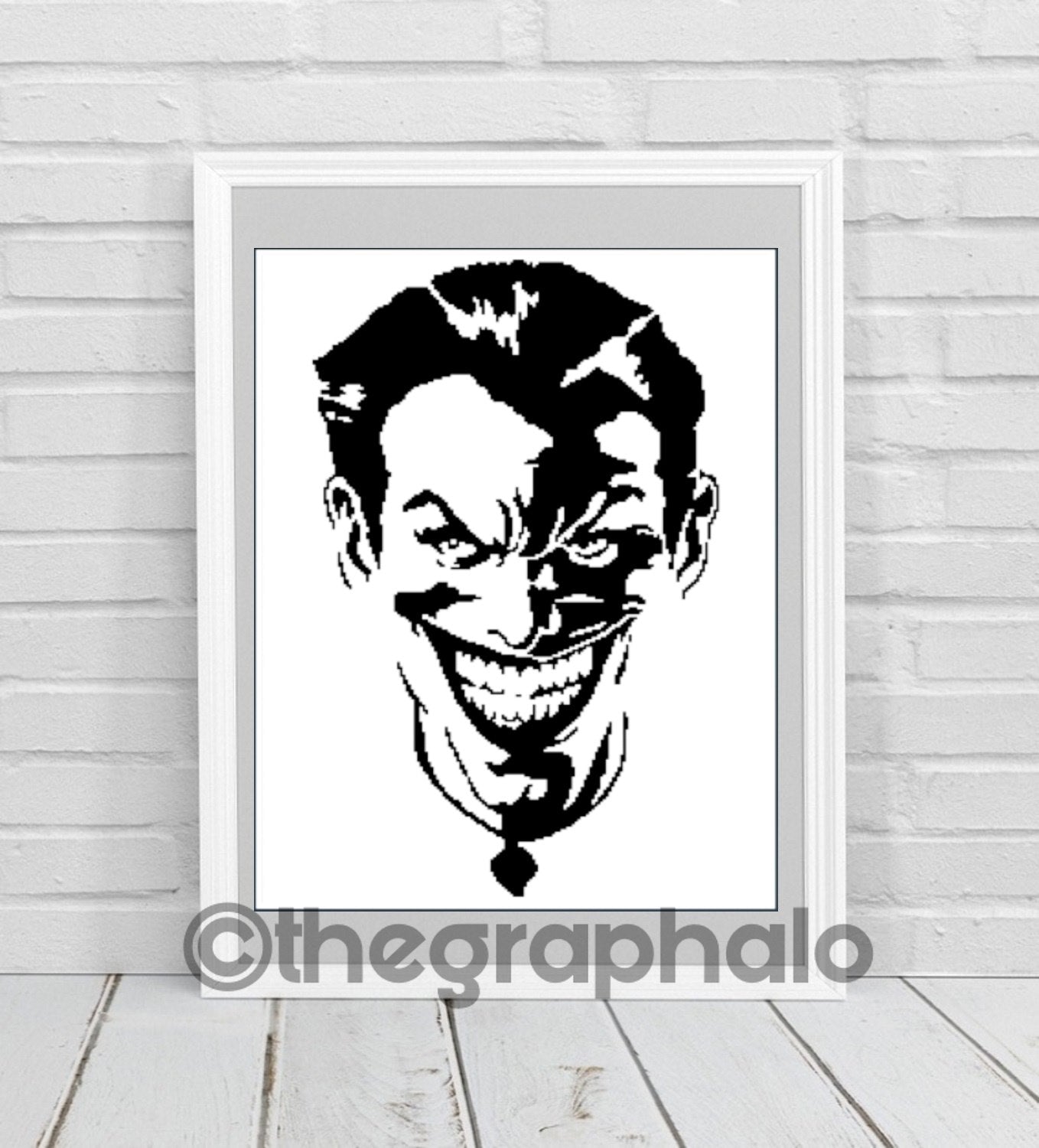 The Joker Crochet Graphghan Pattern