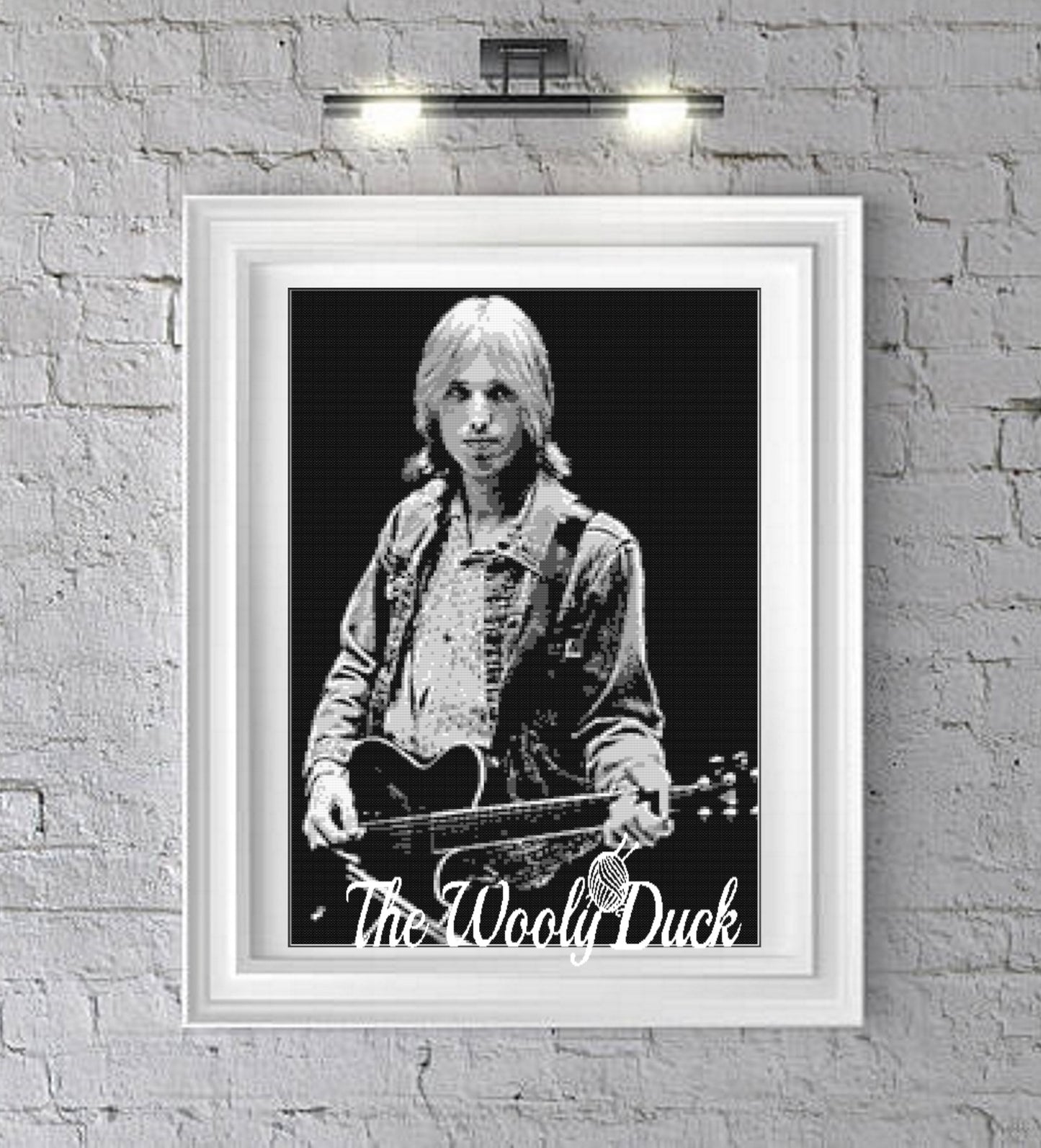 Tom Petty Crochet Photoghan Pattern