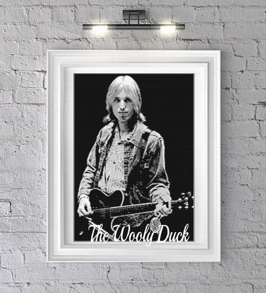 Tom Petty Crochet Photoghan Pattern