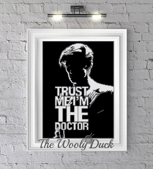 'Trust Me' Doctor Who Crochet Graphghan Pattern
