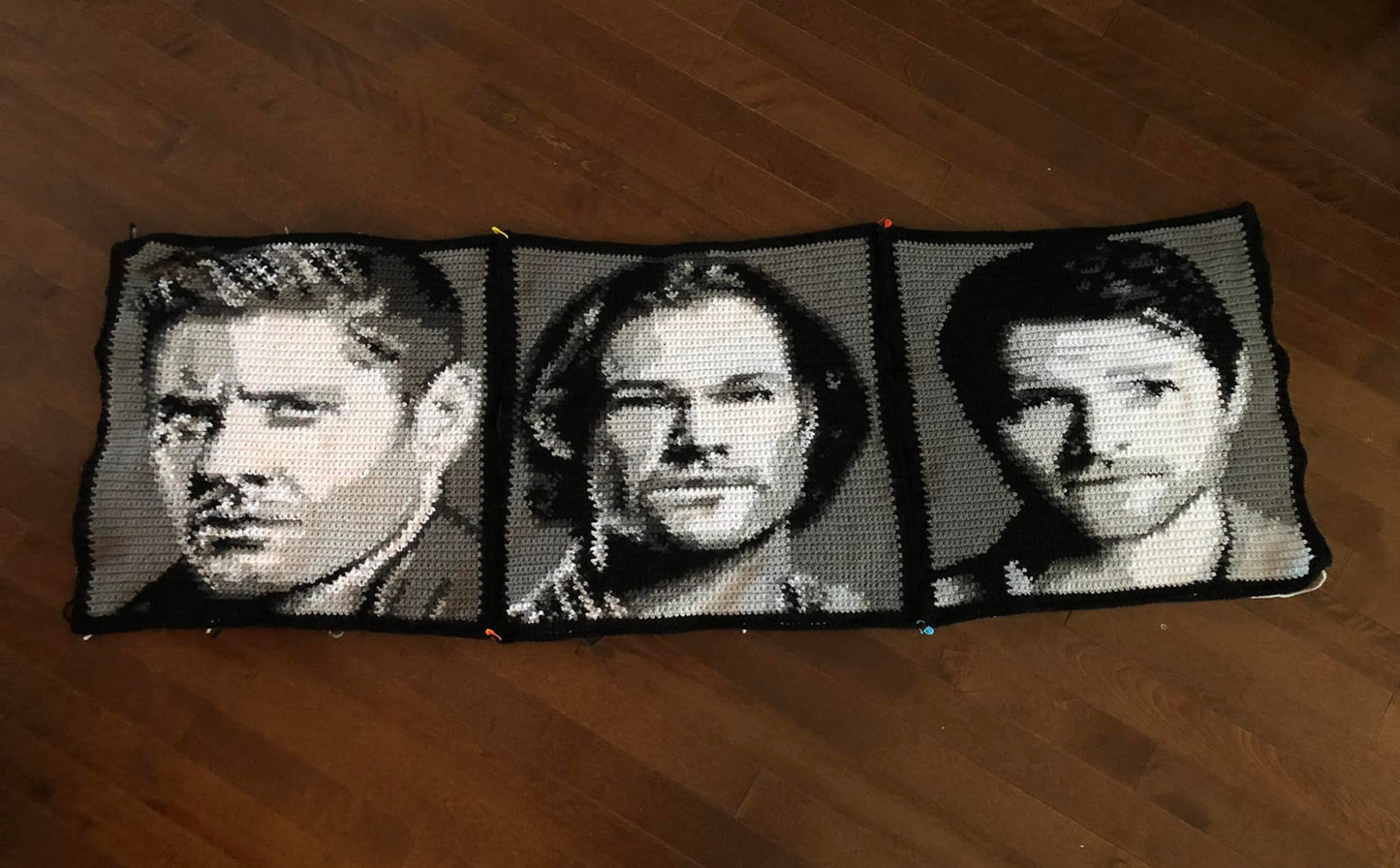 Supernatural Bundle Photoghan Graphghan Pattern