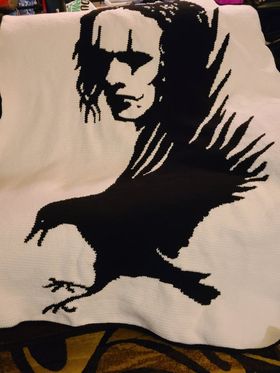 The Crow Crochet Graphghan Pattern