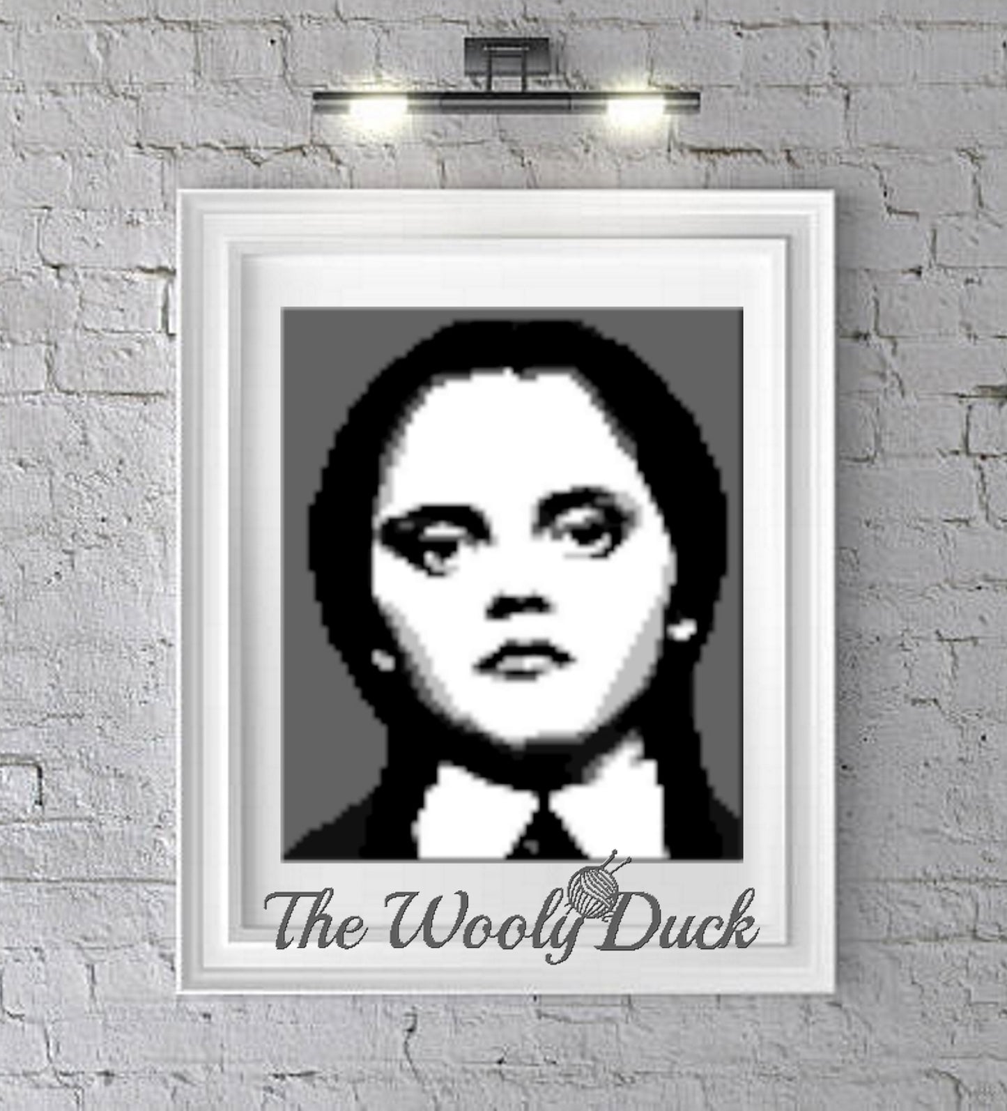 Wednesday Addams Free Photo Pattern