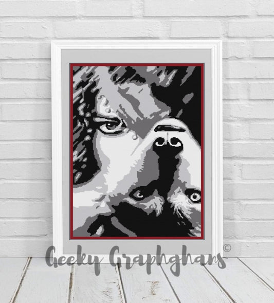 Wolf Girl Crochet Graphghan Pattern