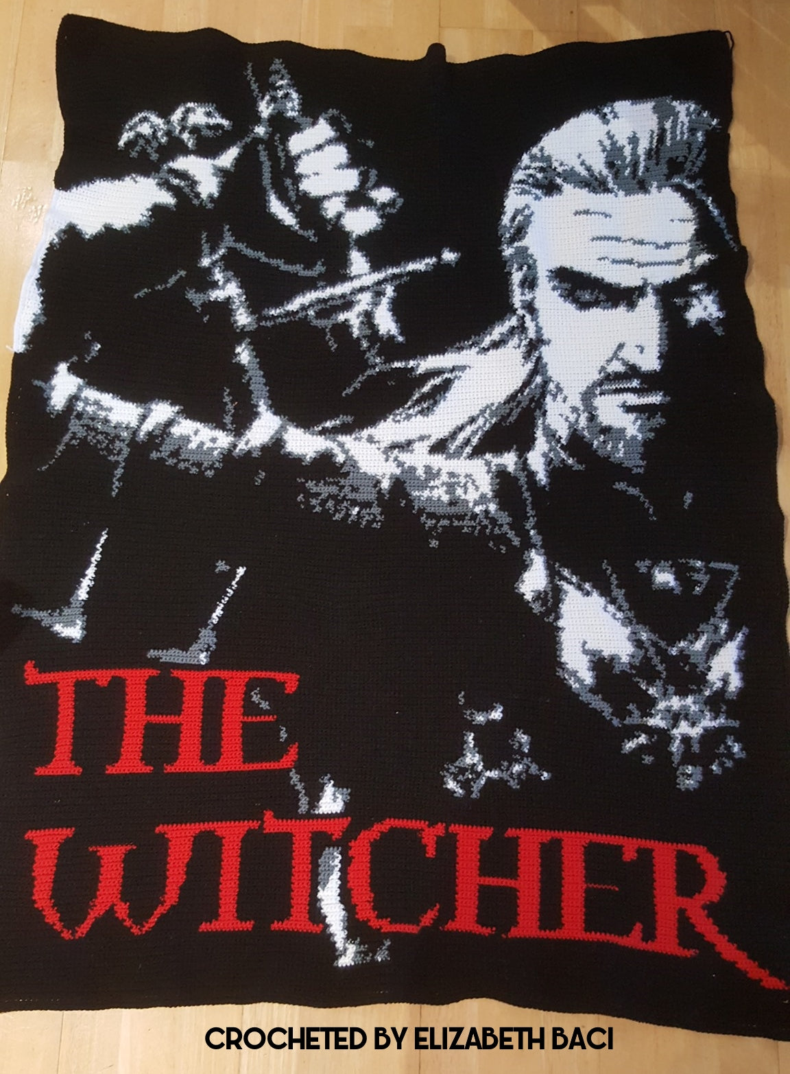 The Witcher Graphghan Crochet Pattern