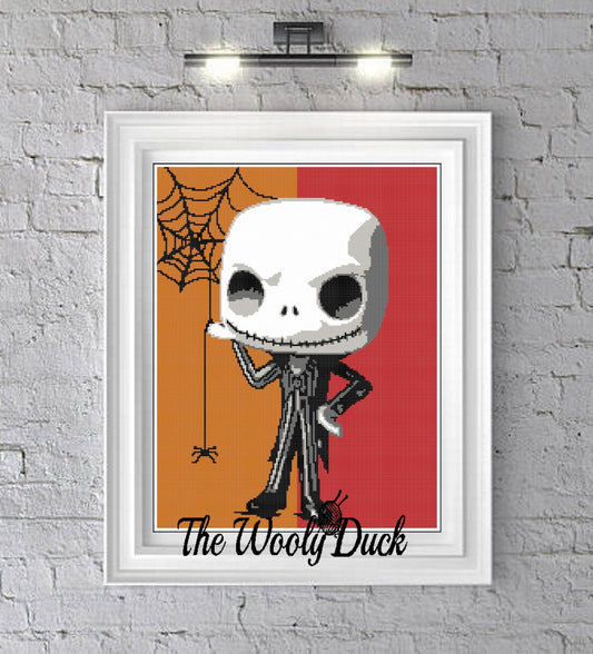 Jack Skellington Crochet Graphghan Pattern