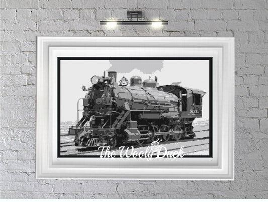 Steam Train Crochet Graphghan Pattern