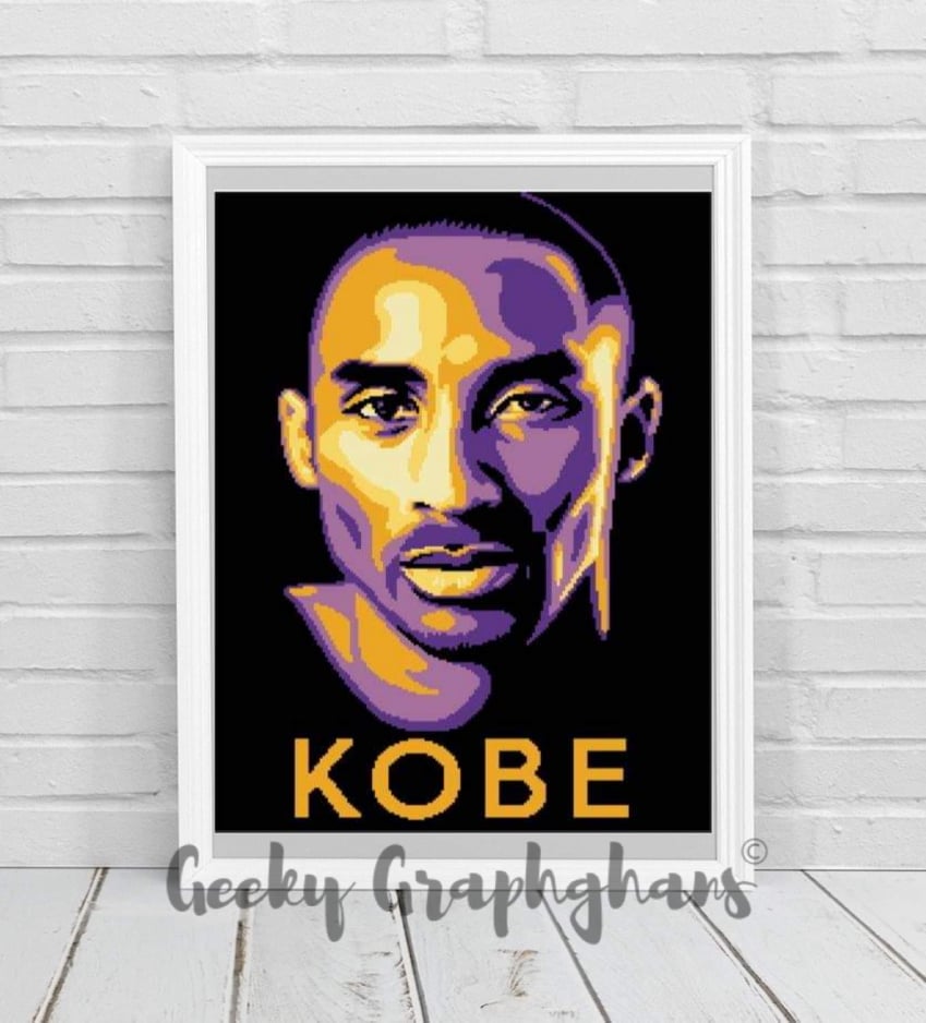 Kobe Bryant Crochet Graphghan Pattern