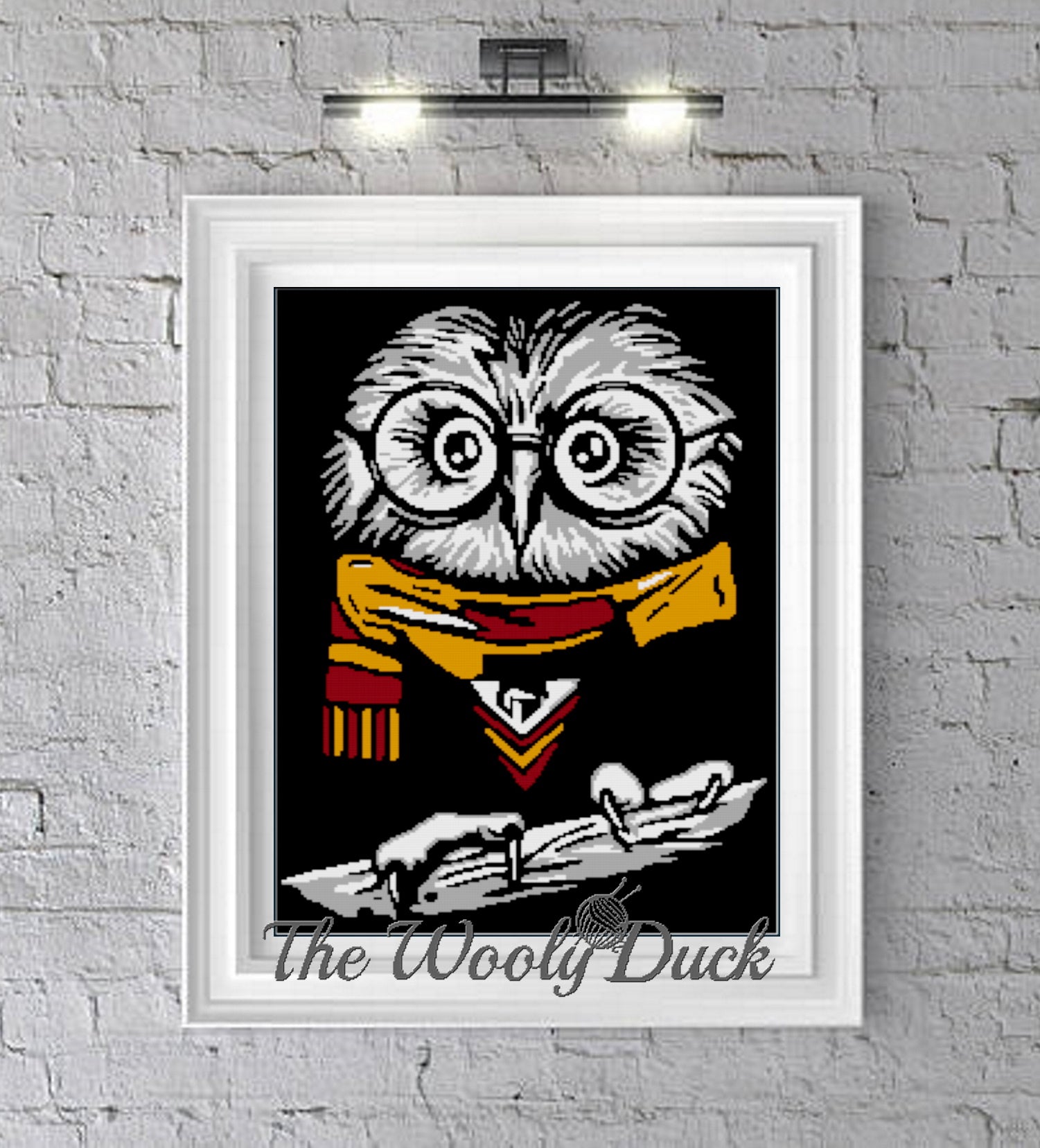 Bubo Owl Crochet Graphghan Pattern – Geeky Graphghans