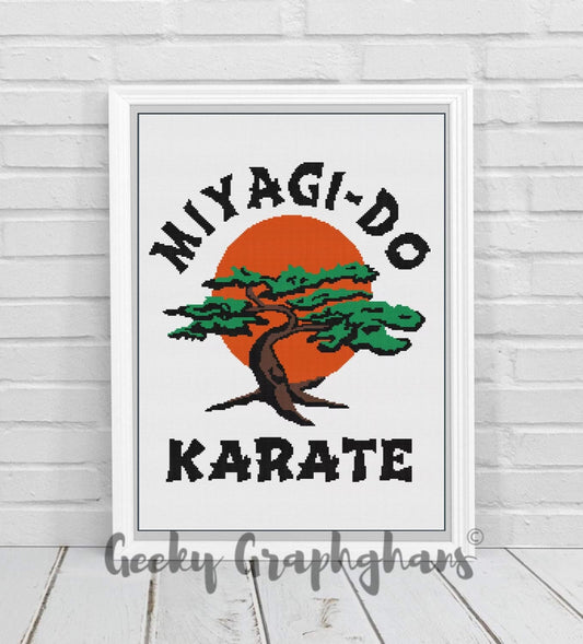 Miyagi Do Karate Crochet Graphghan Pattern