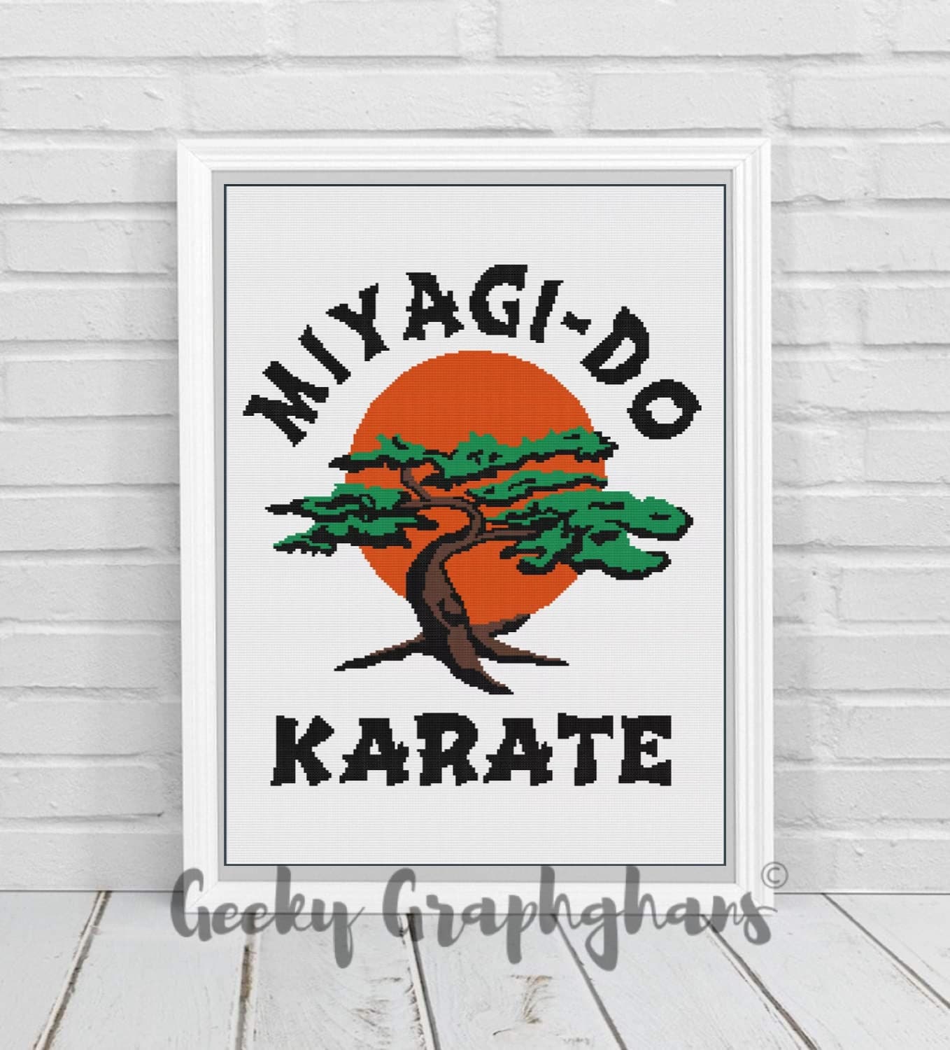 Miyagi Do Karate Crochet Graphghan Pattern
