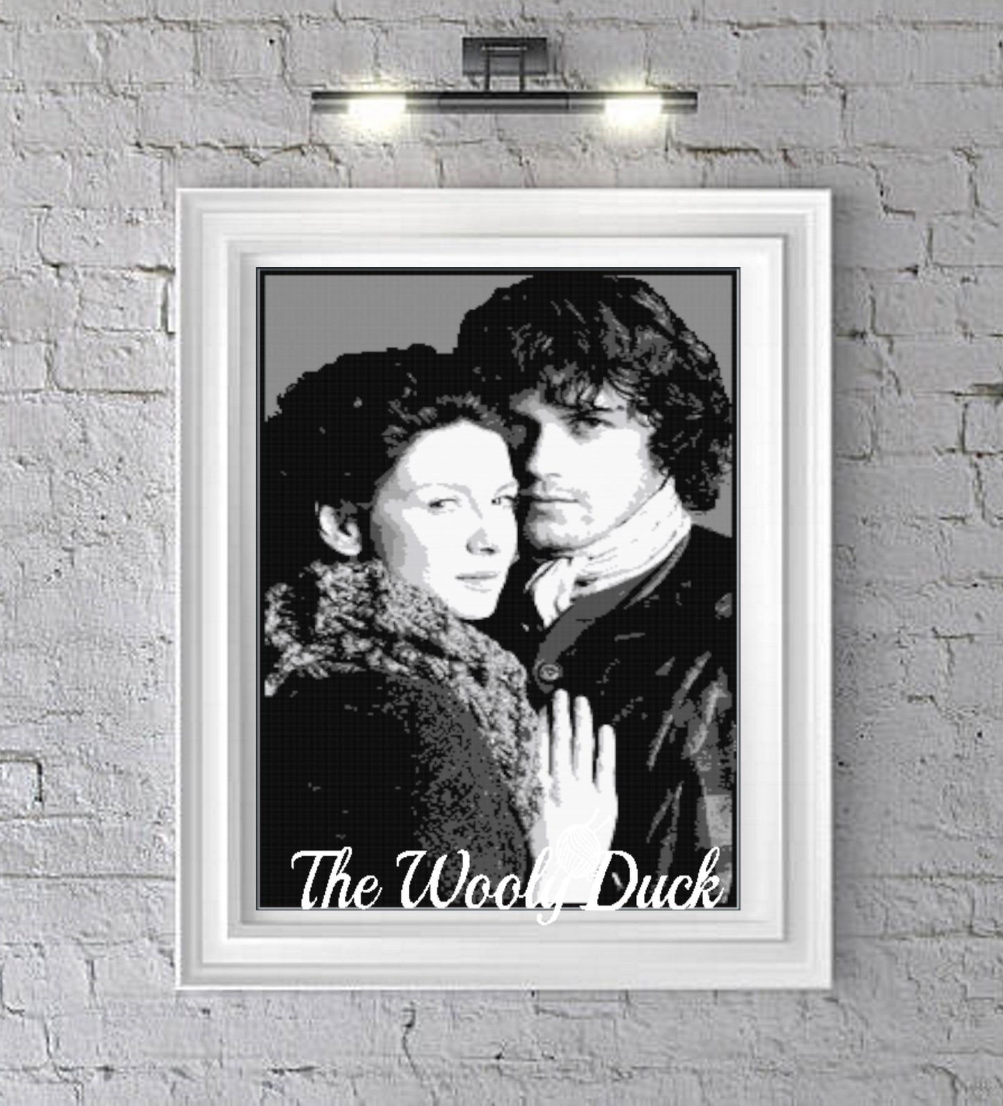 Outlander ( Claire and Jamie) Crochet Photoghan Pattern