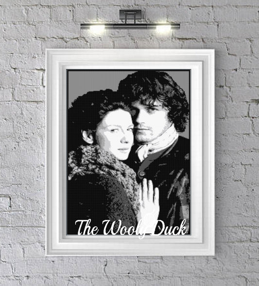 Cross Stitch Claire and Jamie Pattern