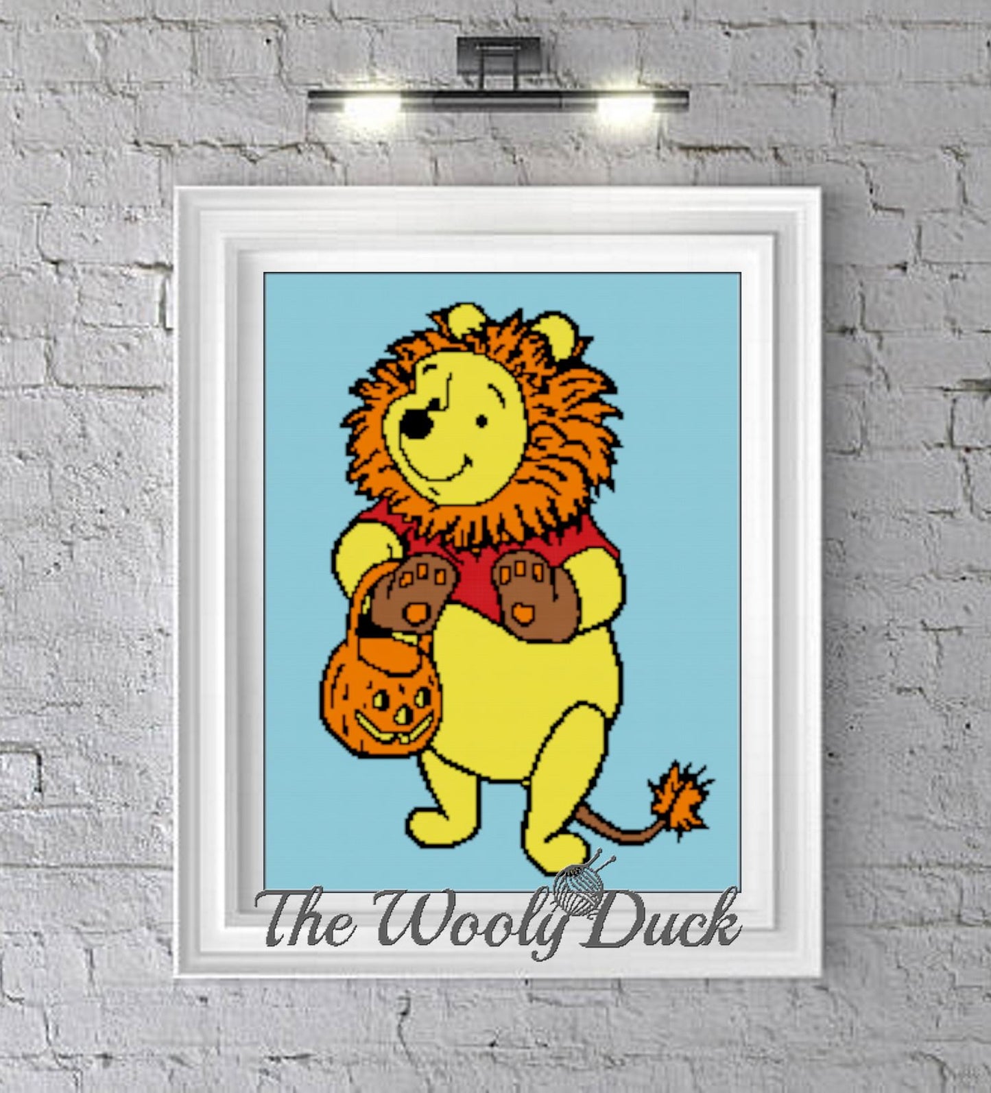 Trick Or Treat Bear Crochet Graphghan Pattern