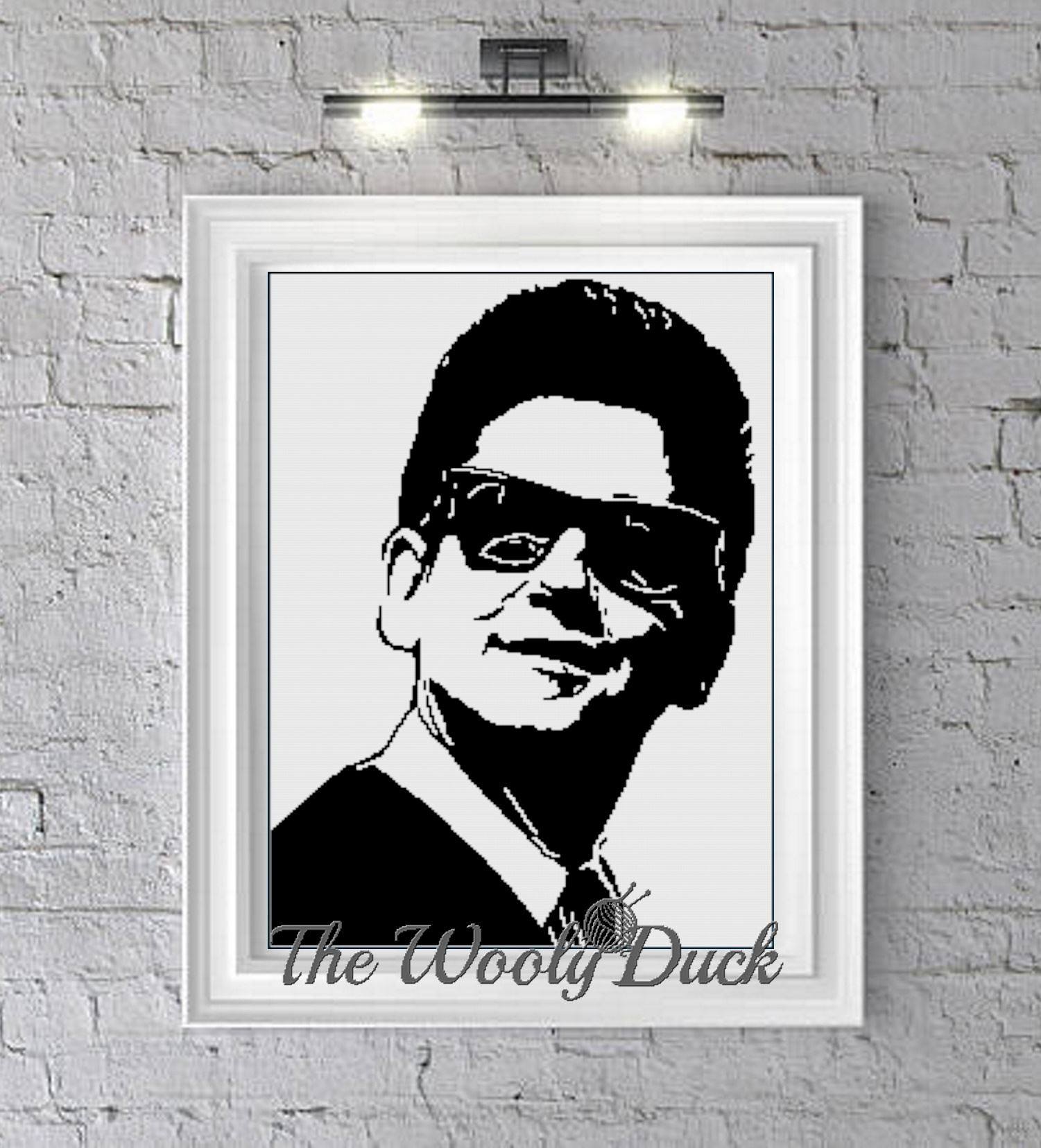 Roy Orbison Crochet Graphghan Pattern