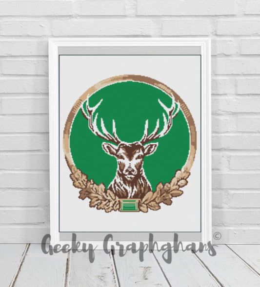 Stag Crochet Graphghan Pattern