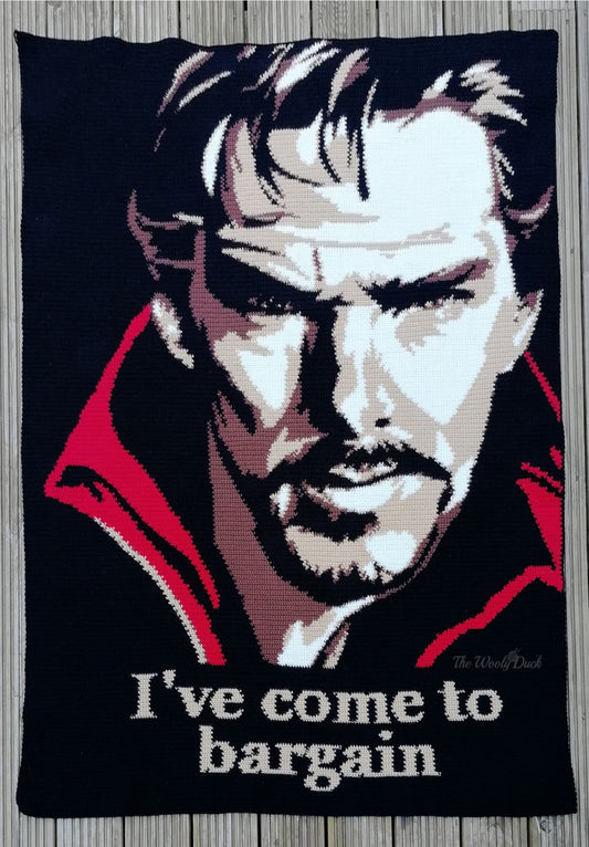 Doctor Strange Inspired Crochet Graphghan Pattern