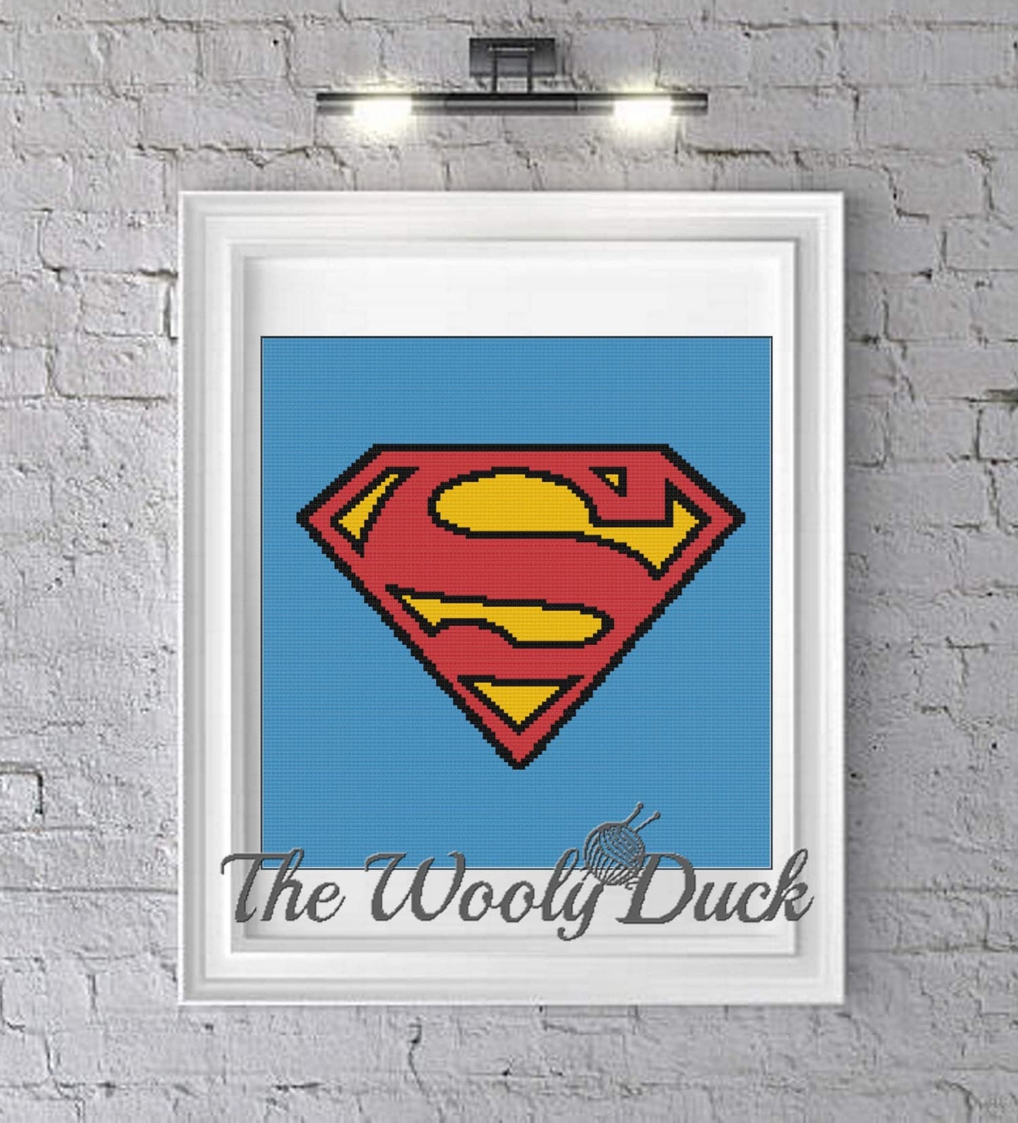 Superman Baby Blanket Crochet Pattern